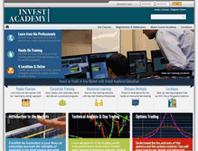 Tablet Screenshot of investacademy.com